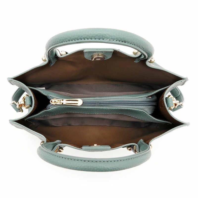 《現貨》日本firano傳統皮質側孭包(卡其色)