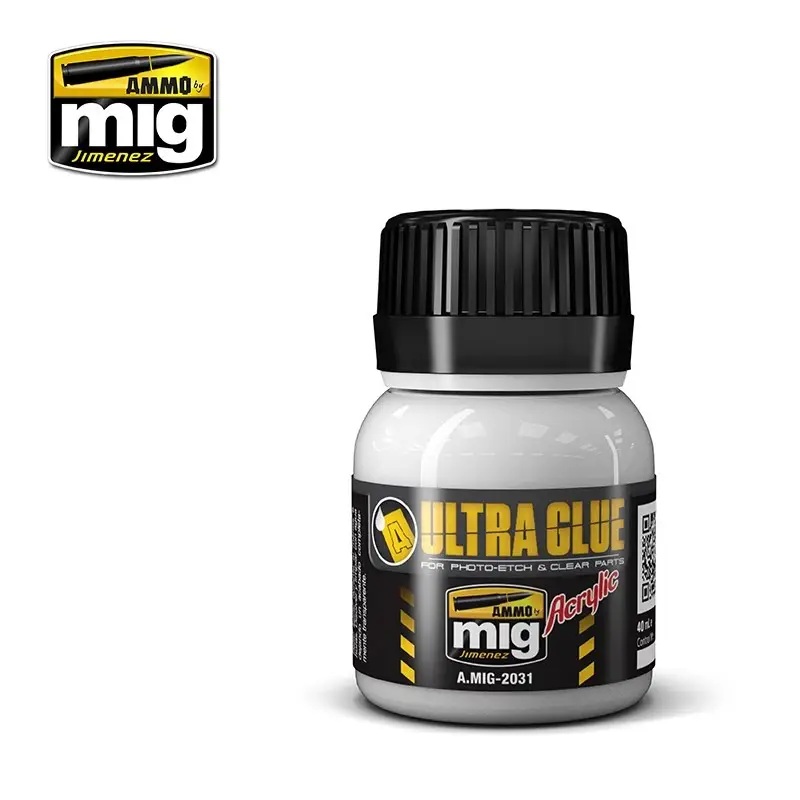 AMO-2031 Ultra Glue - for Etch, Clear Parts & More