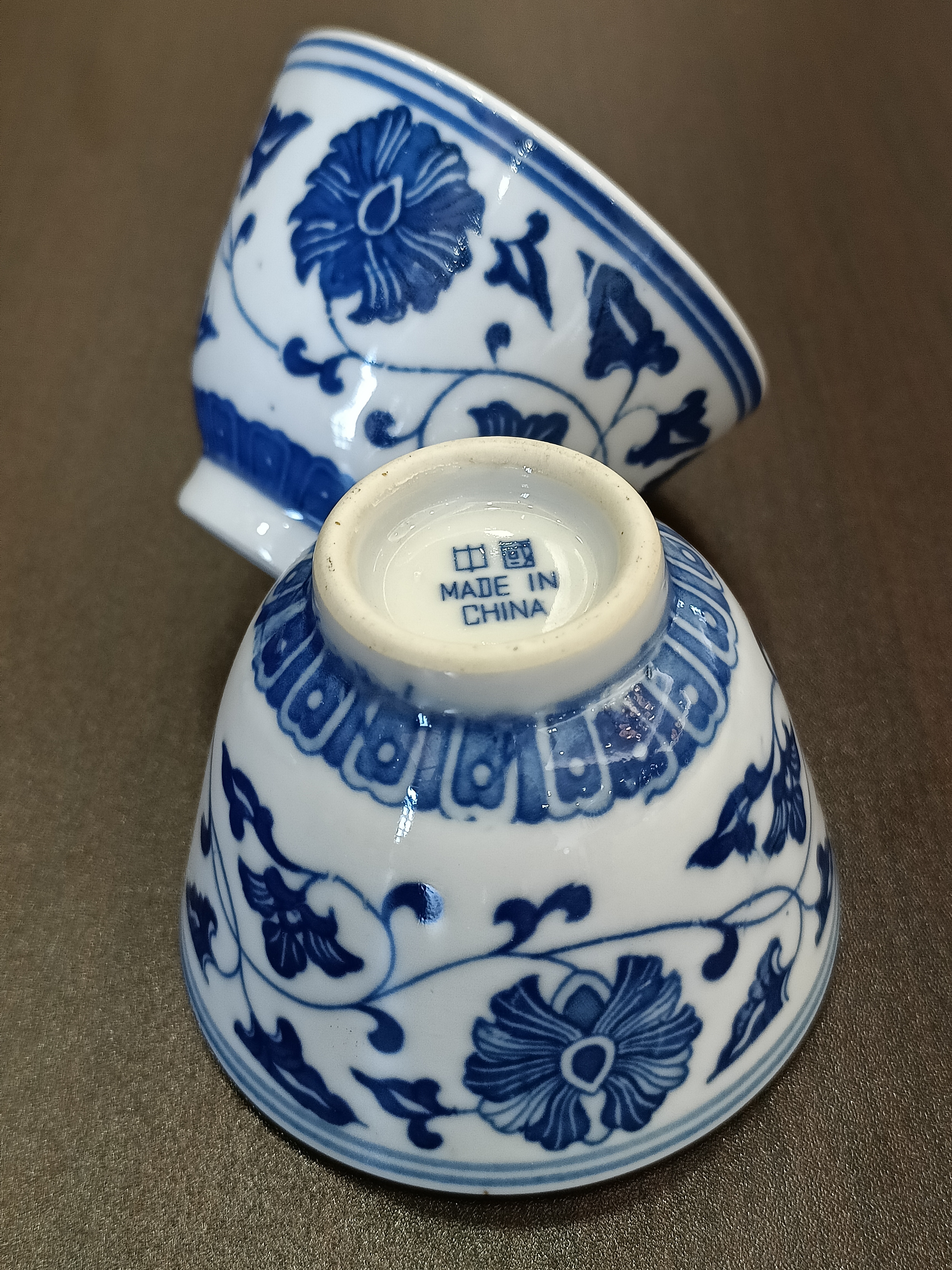 48-青花瓷茶杯~老瓷<有需要請聯絡我們 852-6329 6186>