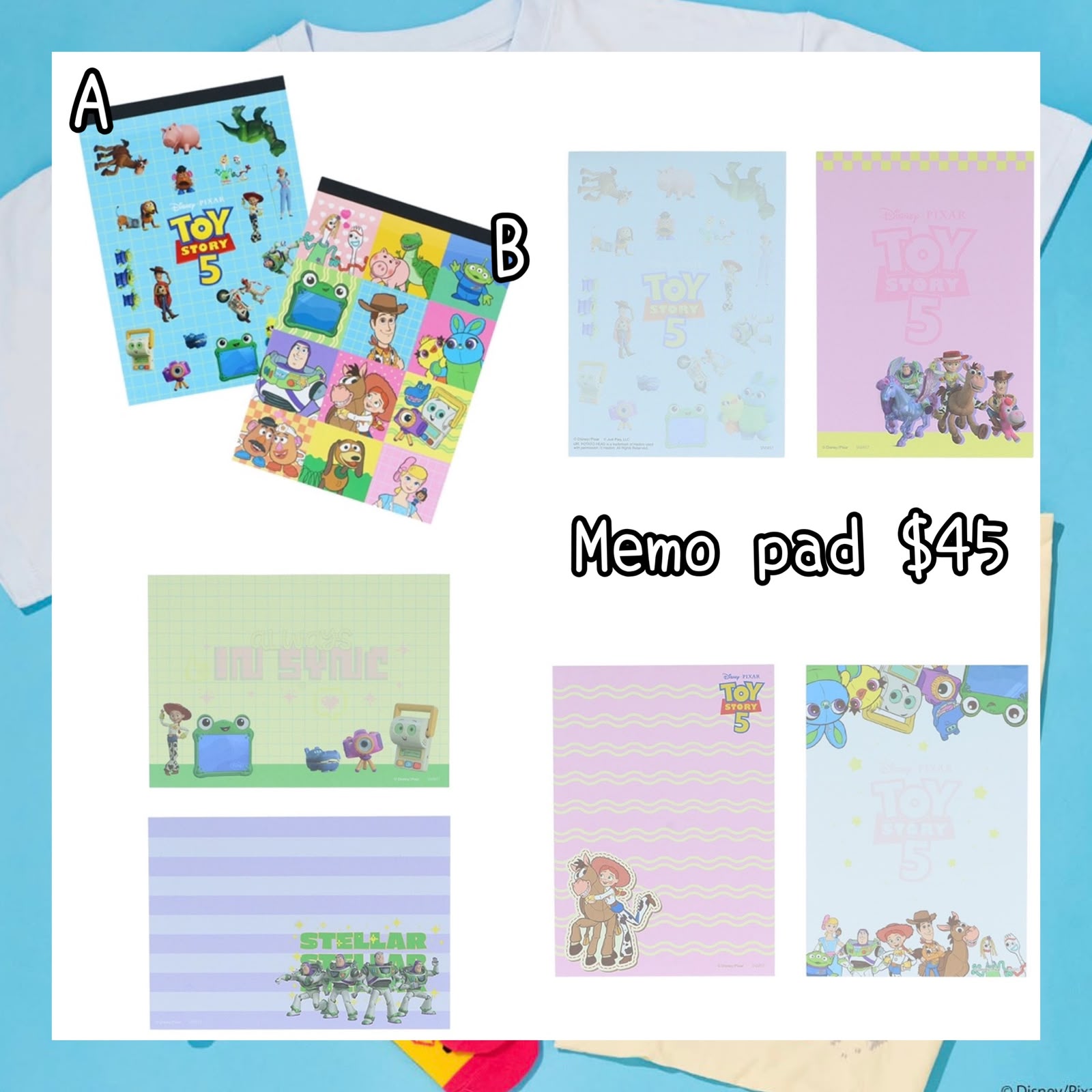 ：日本：《7月份連線商品》MEMO PAD