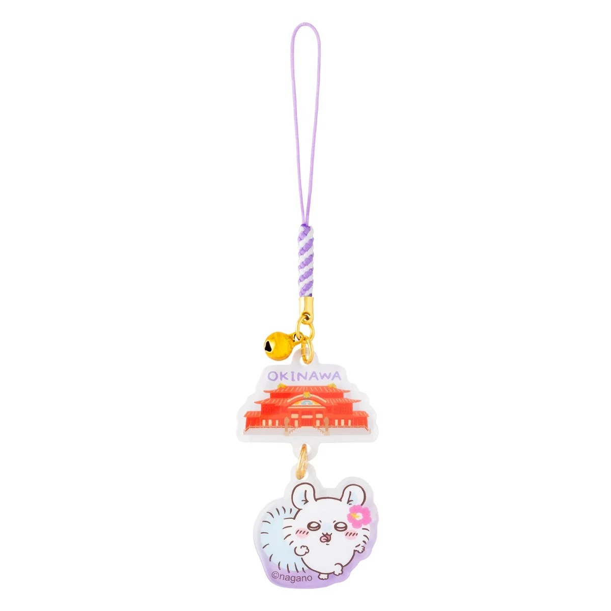 🌸 【預訂】鈴付Charm(隨機) 風獅系列首里城 - Chiikawa 9/10 新品