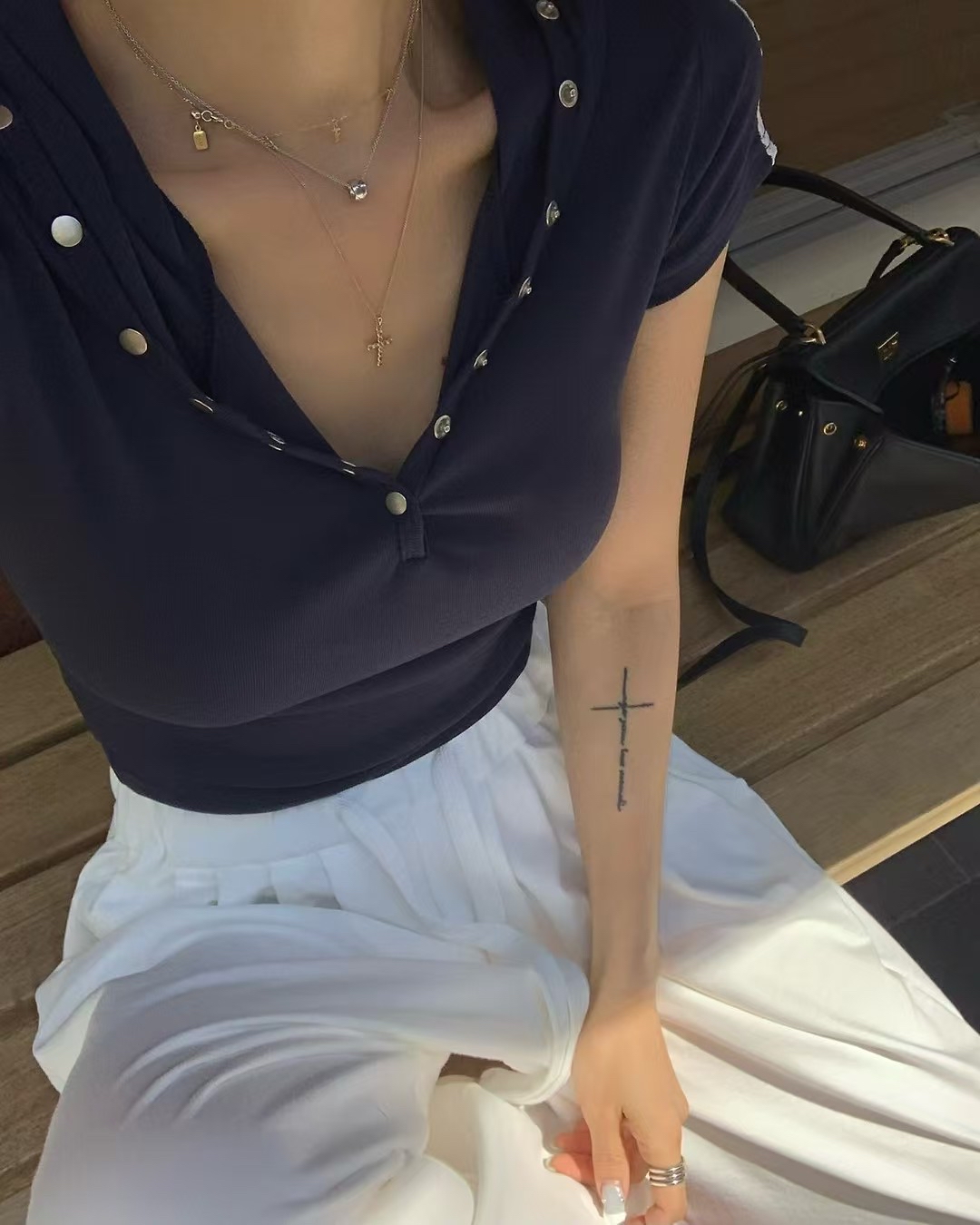 F11 喱士邊有帽Top