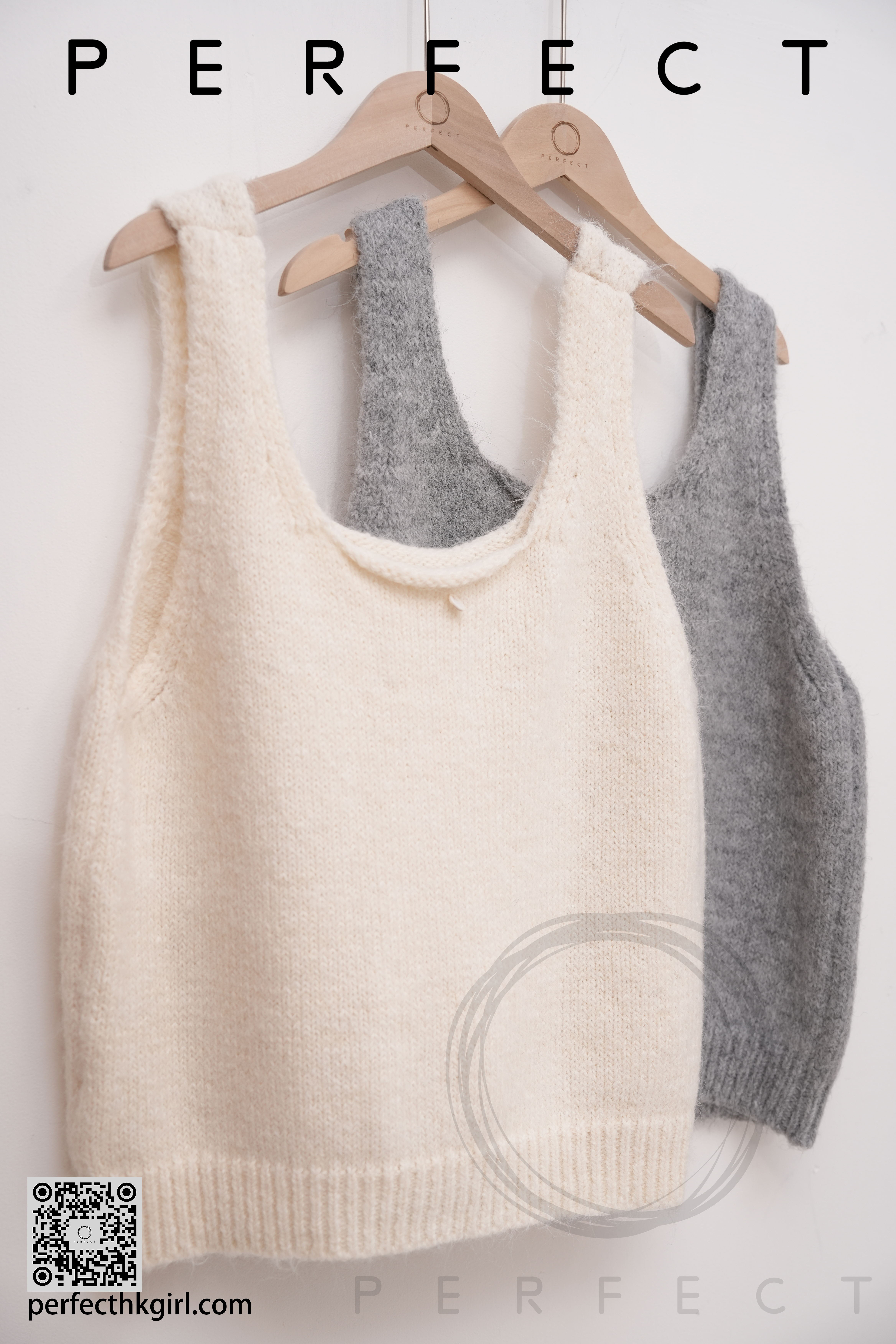 T0040_針織大領文青背心外搭（文青米白色）