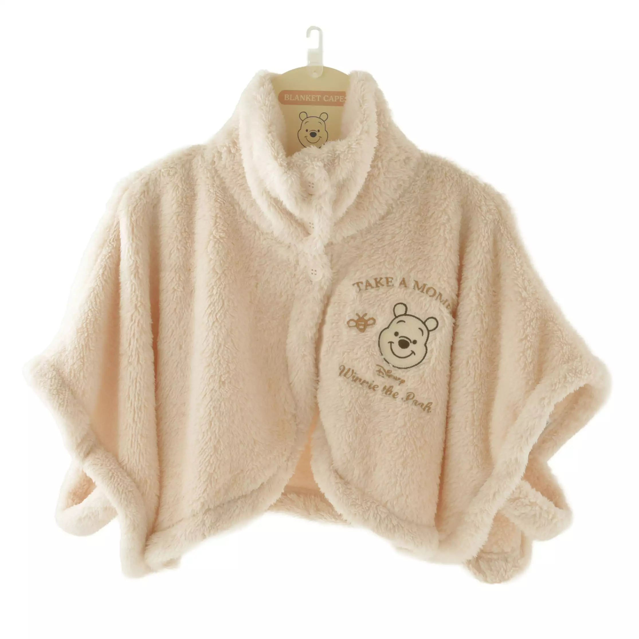 🌸 【預訂】Pooh 毛毛家居披肩 - Warm Goods