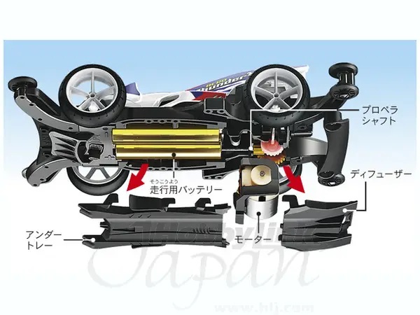 Mini 4WD REV Aero Avante Thunder Shot (AR Chassis)