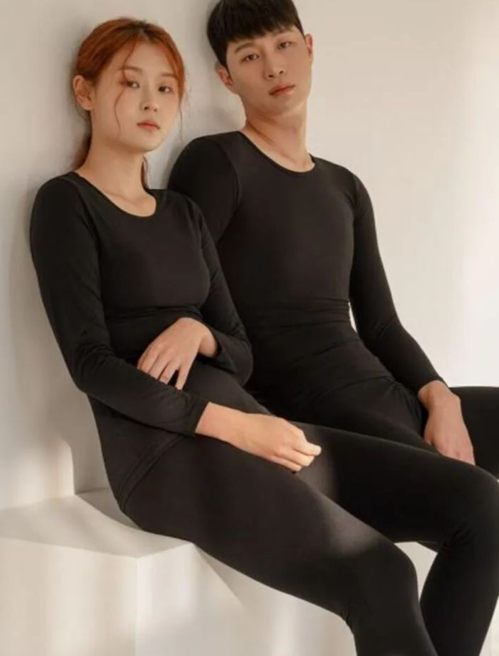 韓國 MARUN5 마른파이브 🔥5秒即暖🔥 專利發熱保暖套裝 set(衫+長褲) 男女size