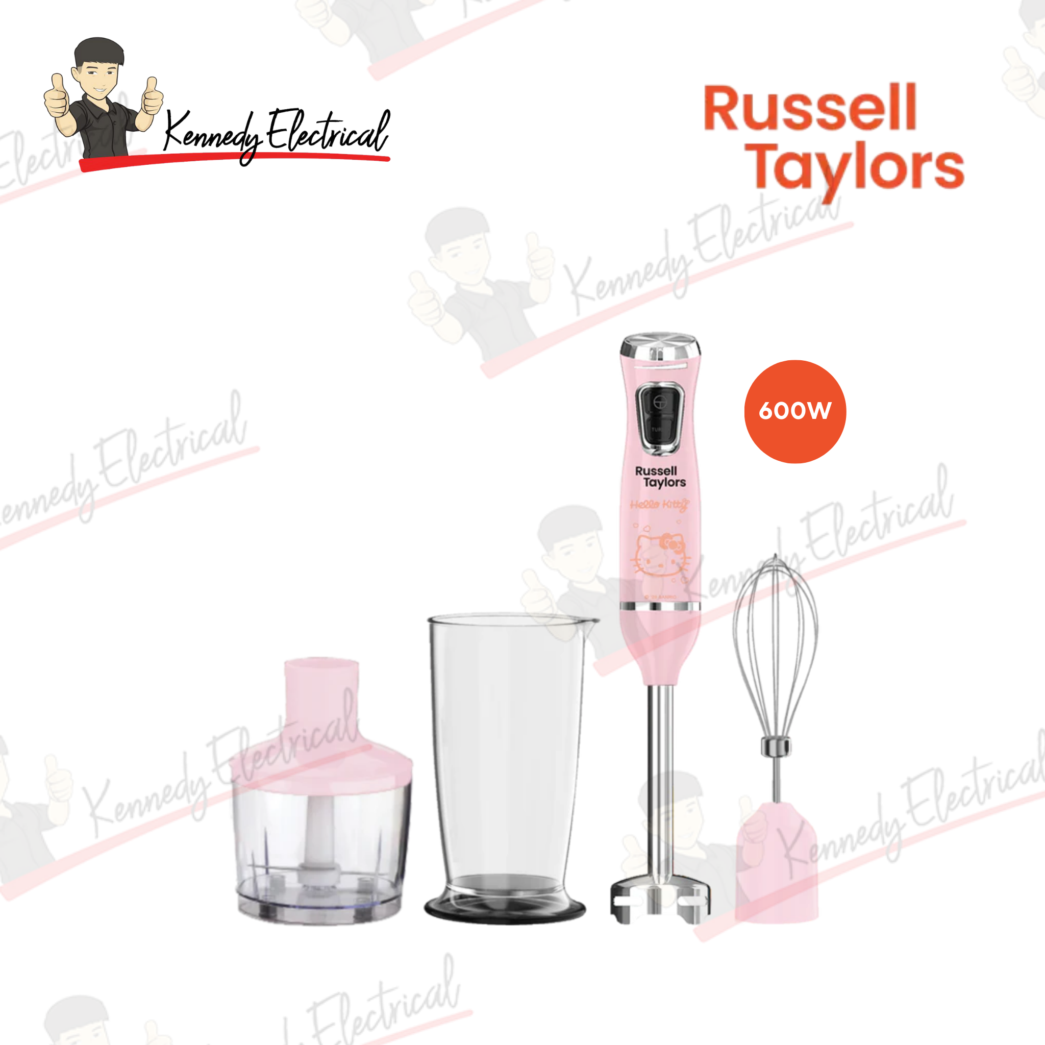 Russell Taylors Hello Kitty Hand Blender (HB1HK)