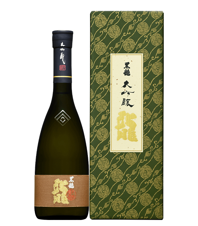 黑龍 龍 大吟釀 15% 720mL (禮盒) (1x12x720ml) 地區:福井縣