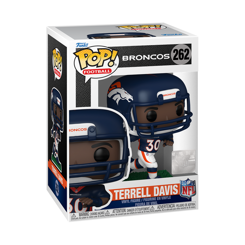 📦訂購 美國代購 Funko POP! NFL Terrell Davis Figure 丹佛野馬 模型