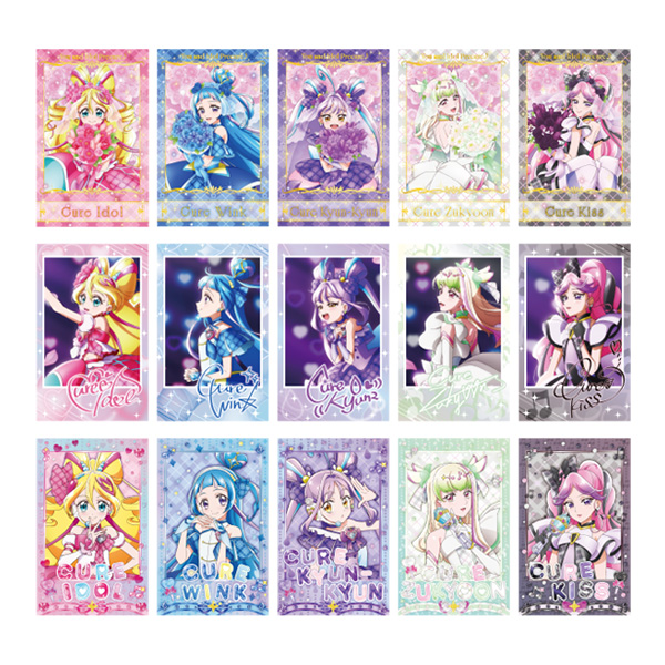 光之美少女 偶像與你 PreCure 感謝祭 盲抽Cheki風收藏卡 #P-PCG0972 [Toei] (PRE-ORDER) [2026/07]