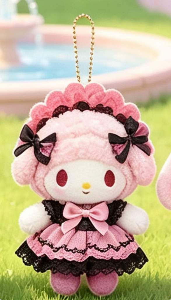 ［12月尾到貨]Sanrio Lolita公仔掛飾系列