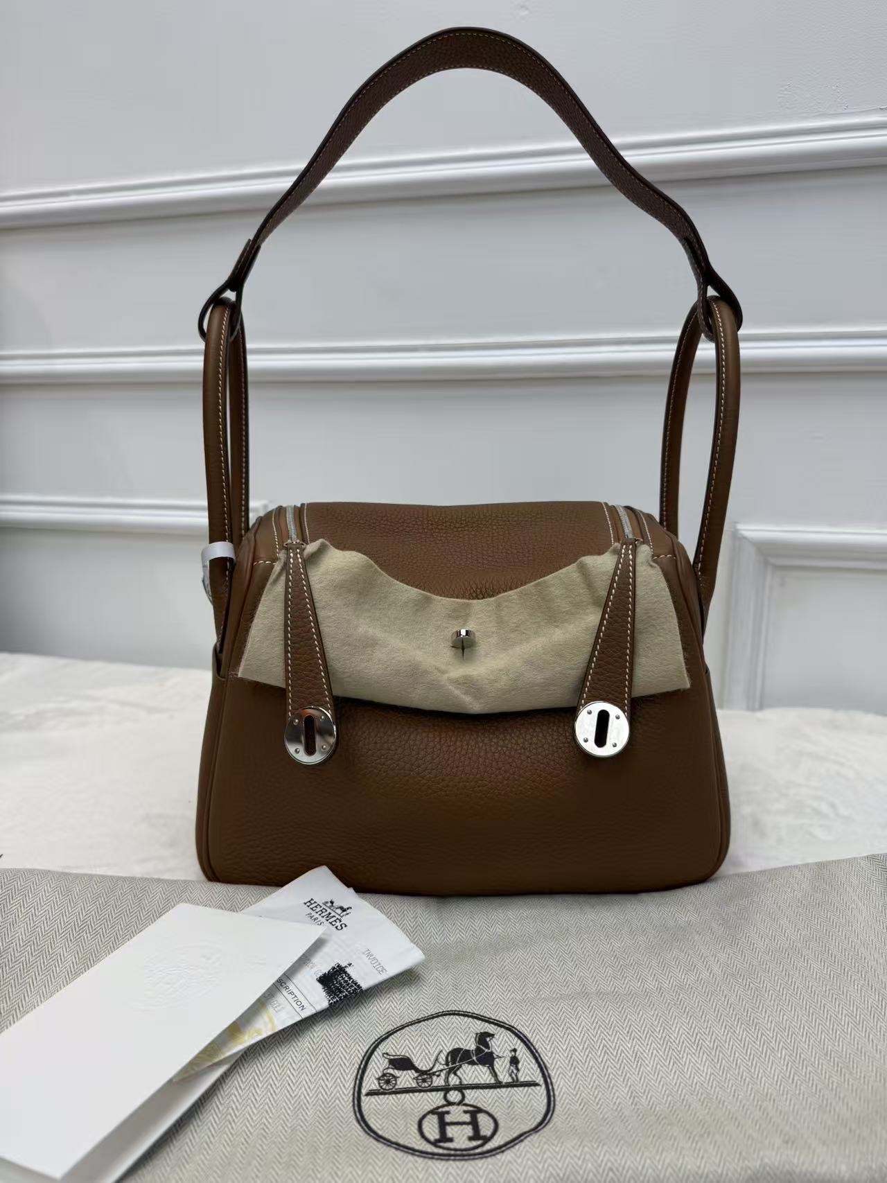 Hermes Lindy 26 金棕/37 Fullset合送禮🎁「傳統理財產品」