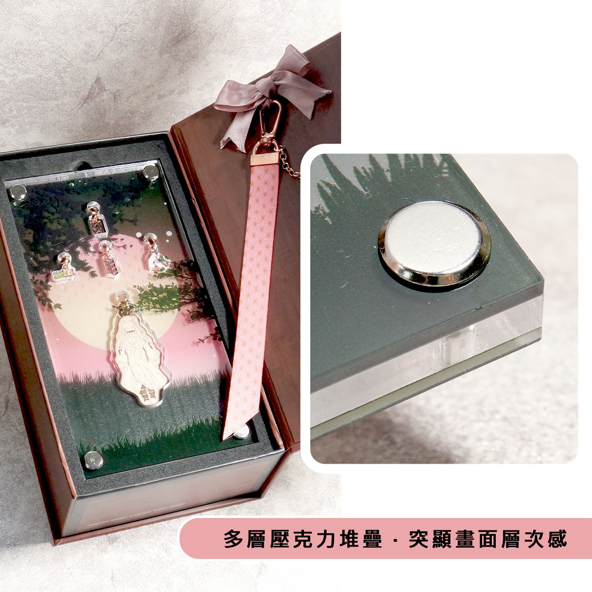 📦訂購 台灣限定 STORY 故事銀飾 鬼滅之刃精裝版 禰豆子珍藏 鎖匙扣