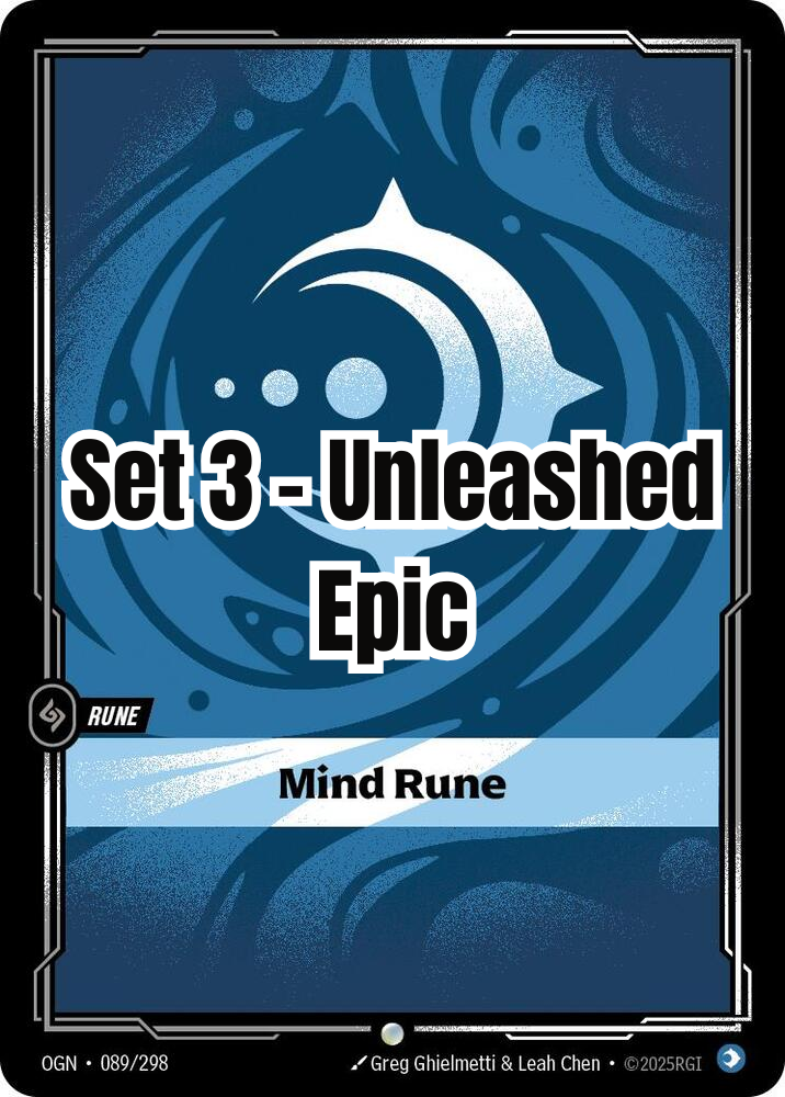 Unleashed - Epic - Mind Rune (Set 3)