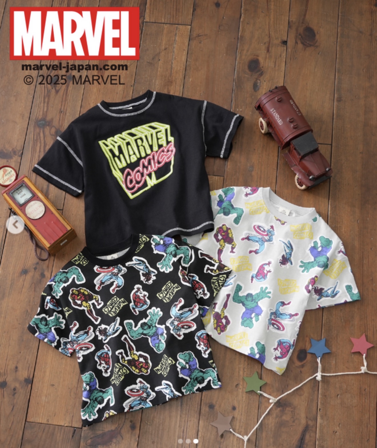 ▫️現貨▫️My Little Wonder x Marvel 明線Tee