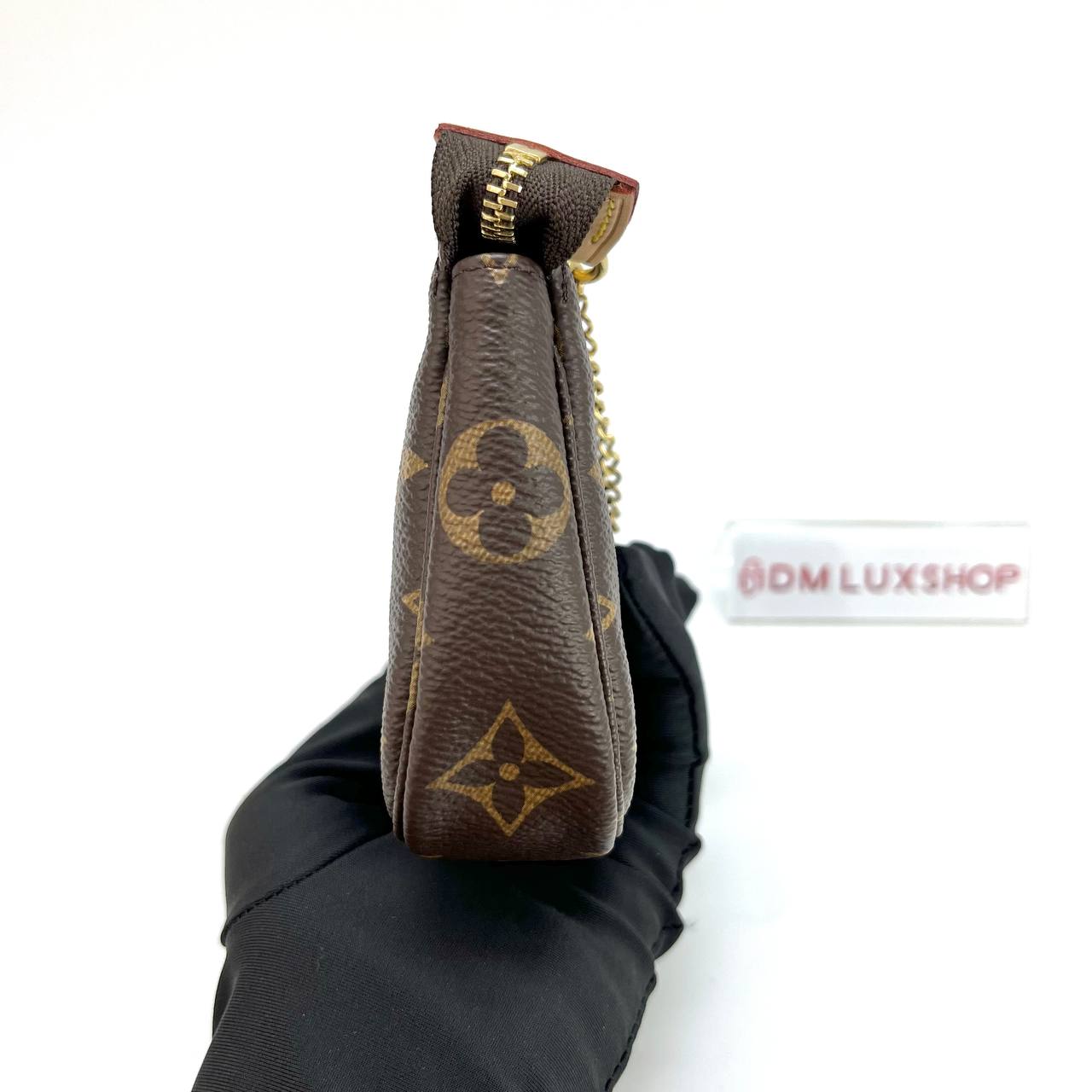 LV Monogram Mini Pochette Accessoires GHW