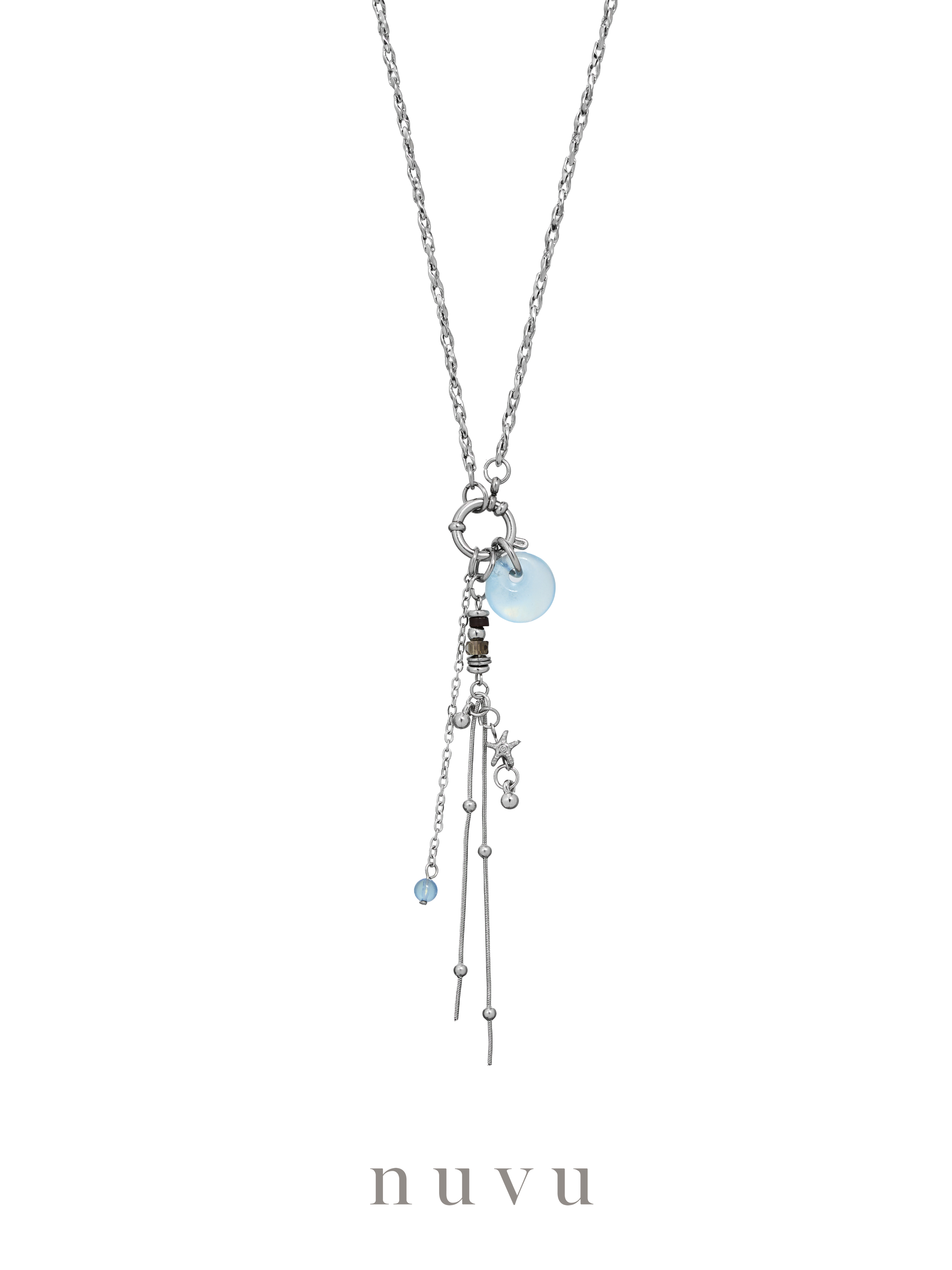 Mocha Bleu Necklace