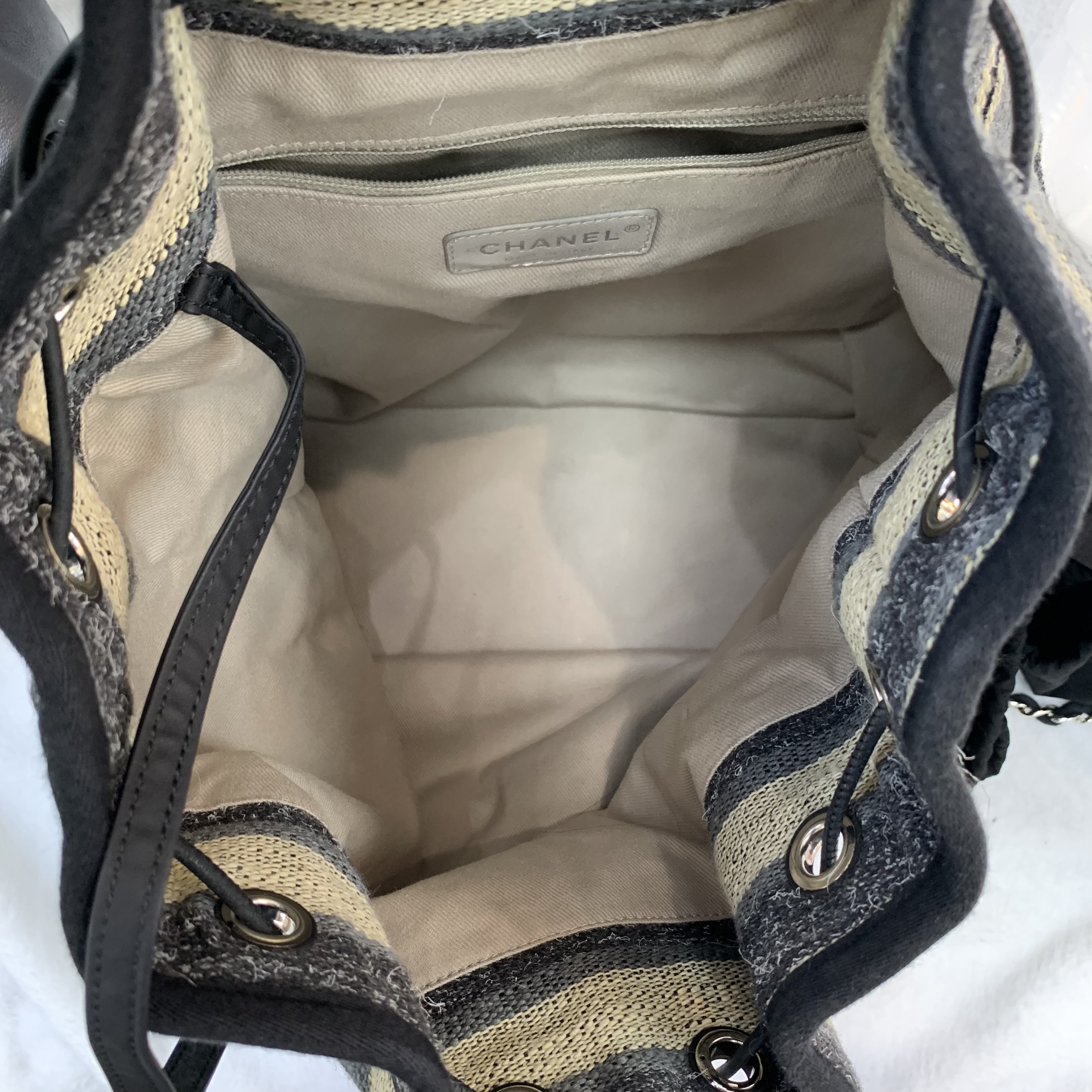 中古包🖤Chanel 帆布深色系背包