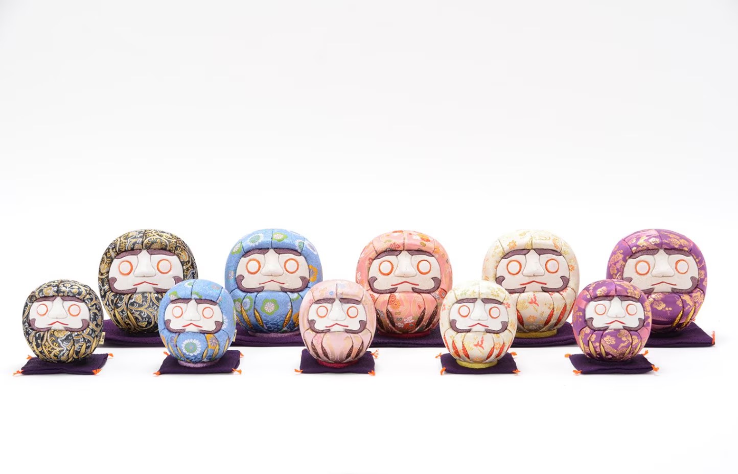 📦訂購 日本限定 柿沼東光 江戶達摩西陣系列 娃娃