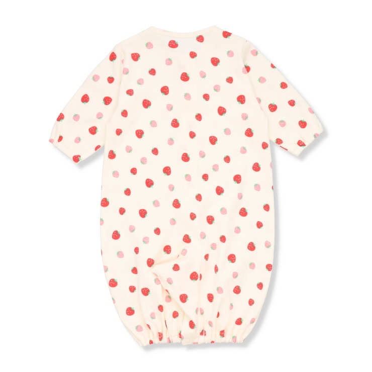 🇯🇵限量預訂 日本直送🇯🇵草莓牛奶印花新生兒禮盒三件套