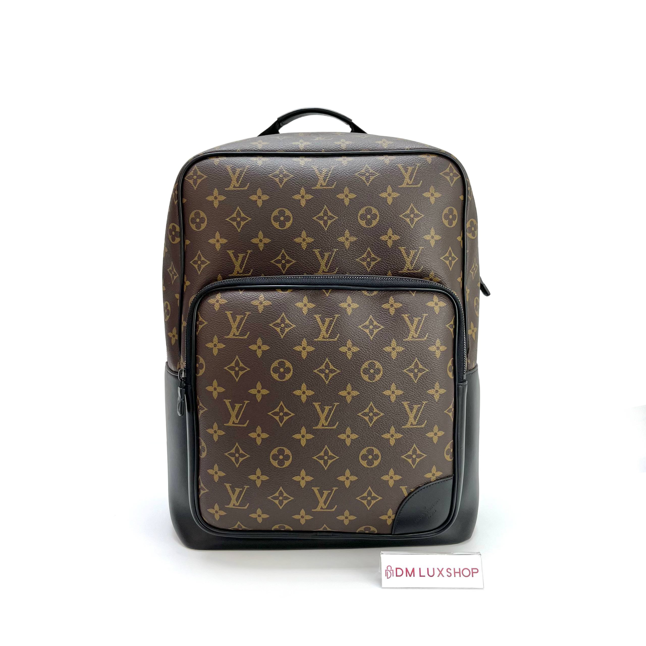 LV Monogram Macassar Dean Backpack