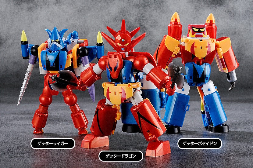 (預訂訂金 $300) (總價 $708) FREEing Dynamic Change Getter Robo G 新三一萬能俠 蓋特機器人G (再版) (行版)