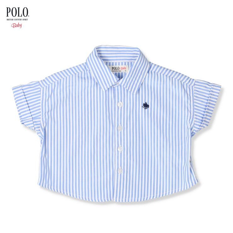 🇯🇵限量預訂 日本直送🇯🇵Polo Baby兩色小馬刺繡條紋短袖恤衫