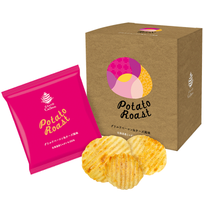日本Grand Calbee 100%北海道產薯仔「Potato Basic」/ 「Potato Roast」薯片全4款口味選擇