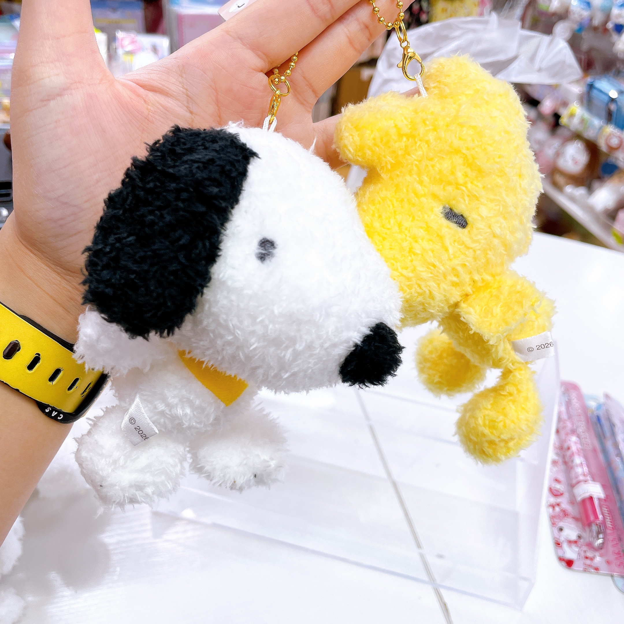 日本直送Snoopy新款磁石貼貼公仔 可以分開掛可以一齊掛