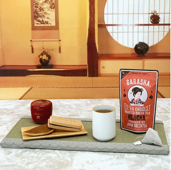 日本產 GARASHA 茶包 (2.1gx10包) 玄米茶/焙茶/煎茶 平行進口