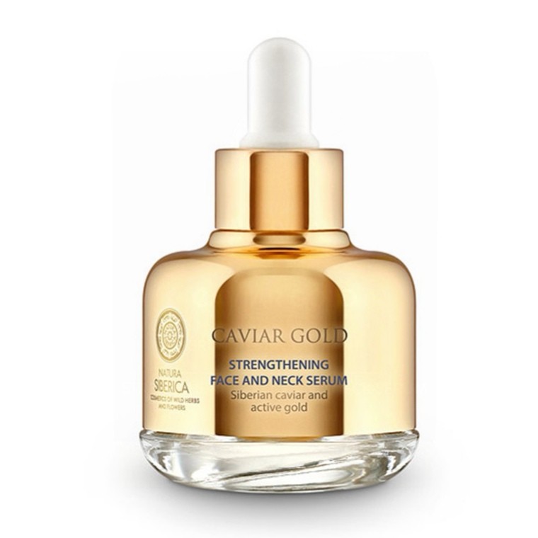 TP006 Natura Siberica 金裝黑魚子膠原面頸精華 30ml [買一送一]