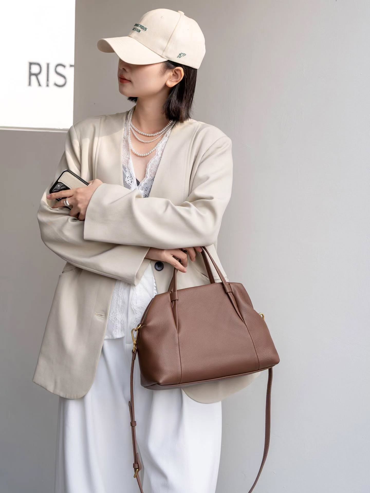 7018# 新款大容量手提斜挎包🇨🇳