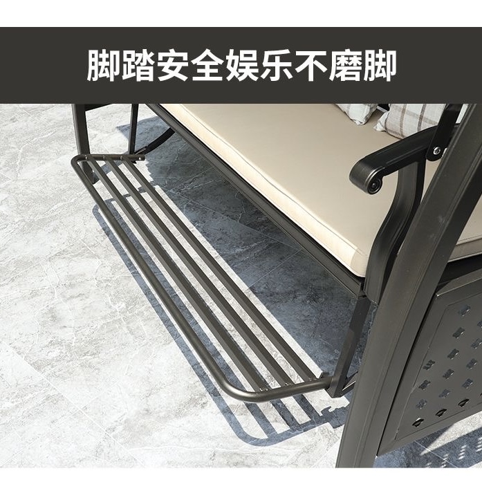 戶外花園鞦韆搖椅 雙人三人款 家用陽台室外吊椅Swing chair