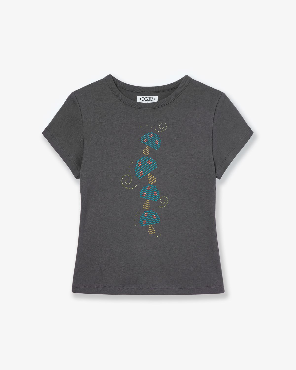 🇰🇷訂購｜aeae 26SS｜MUSHROOM HOTFIX TEE  2色 