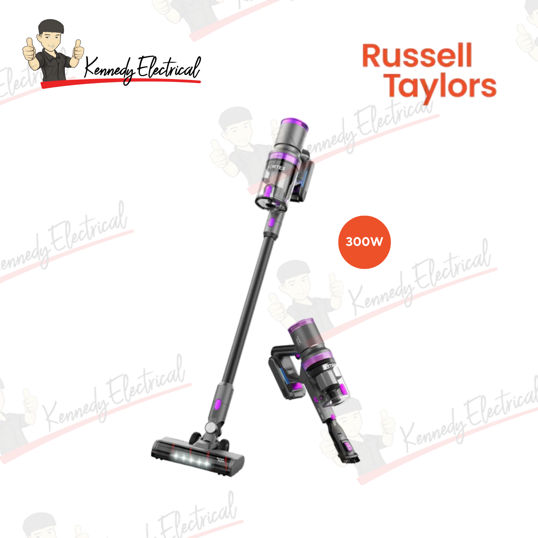 Russell Taylors 300W Cordless Vacuum BLDC (X2)