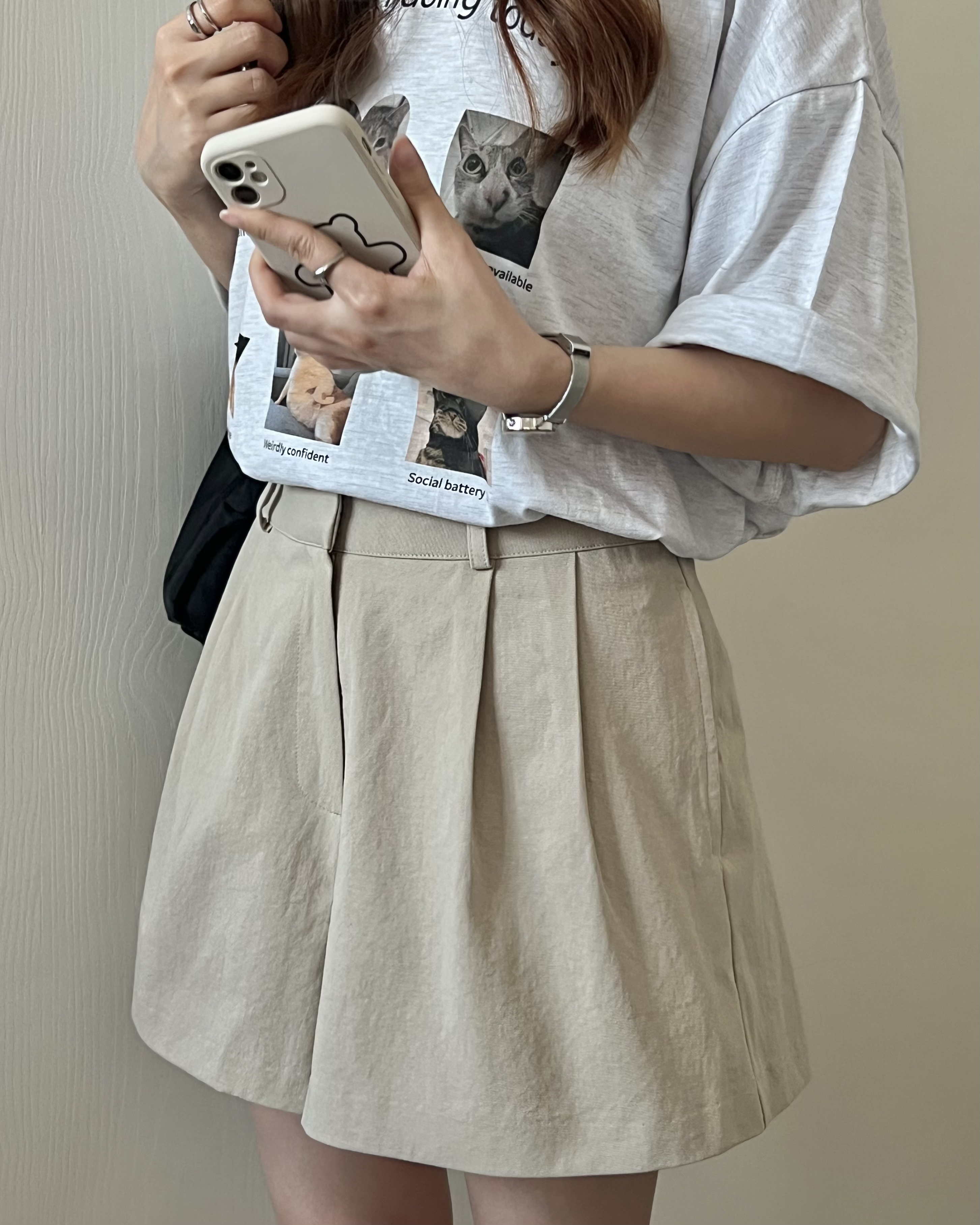 必備日常打摺短褲