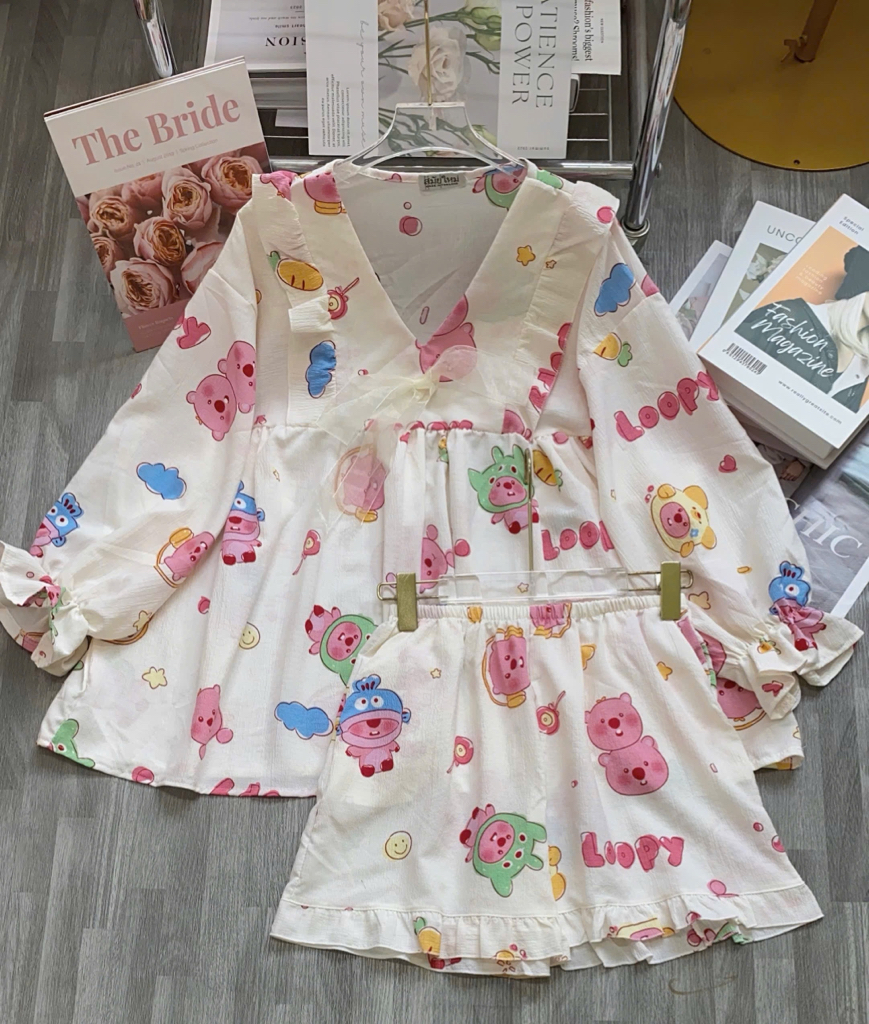 幸運熊睡衣套裝