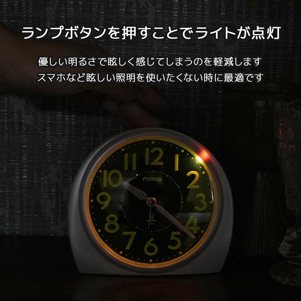 🔥🔥【日本直送《MAG》經典靜音連續秒針目王鐘】