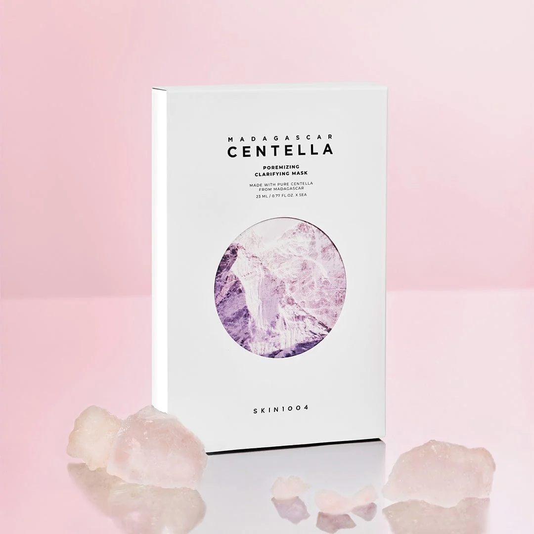 SKIN1004積雪草粉鹽毛孔緊緻淨化面膜23ml*5片/盒 | 官方授權-香港認可零售商