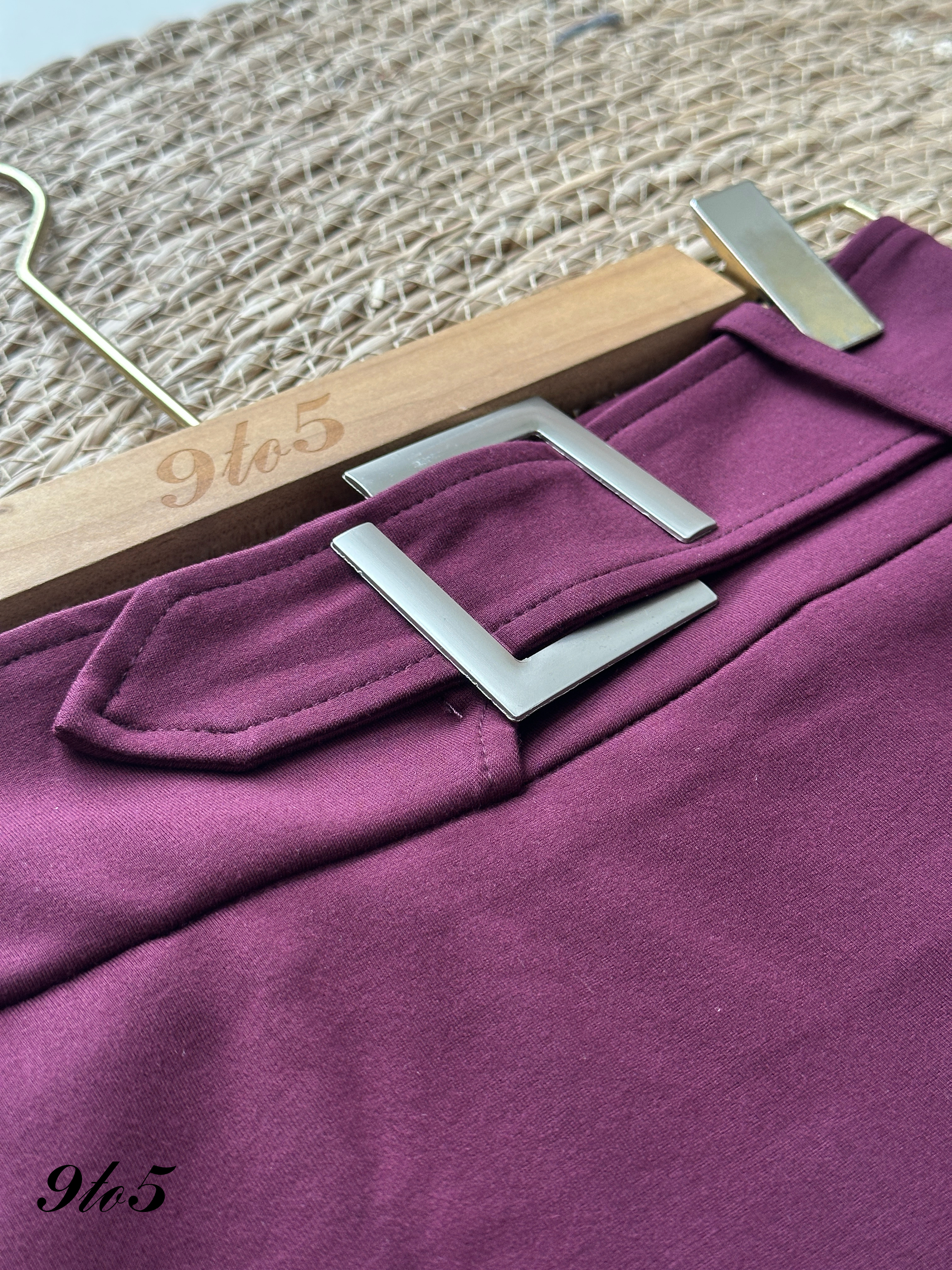 S1854 A Line Short Skirt - 3 Colors 