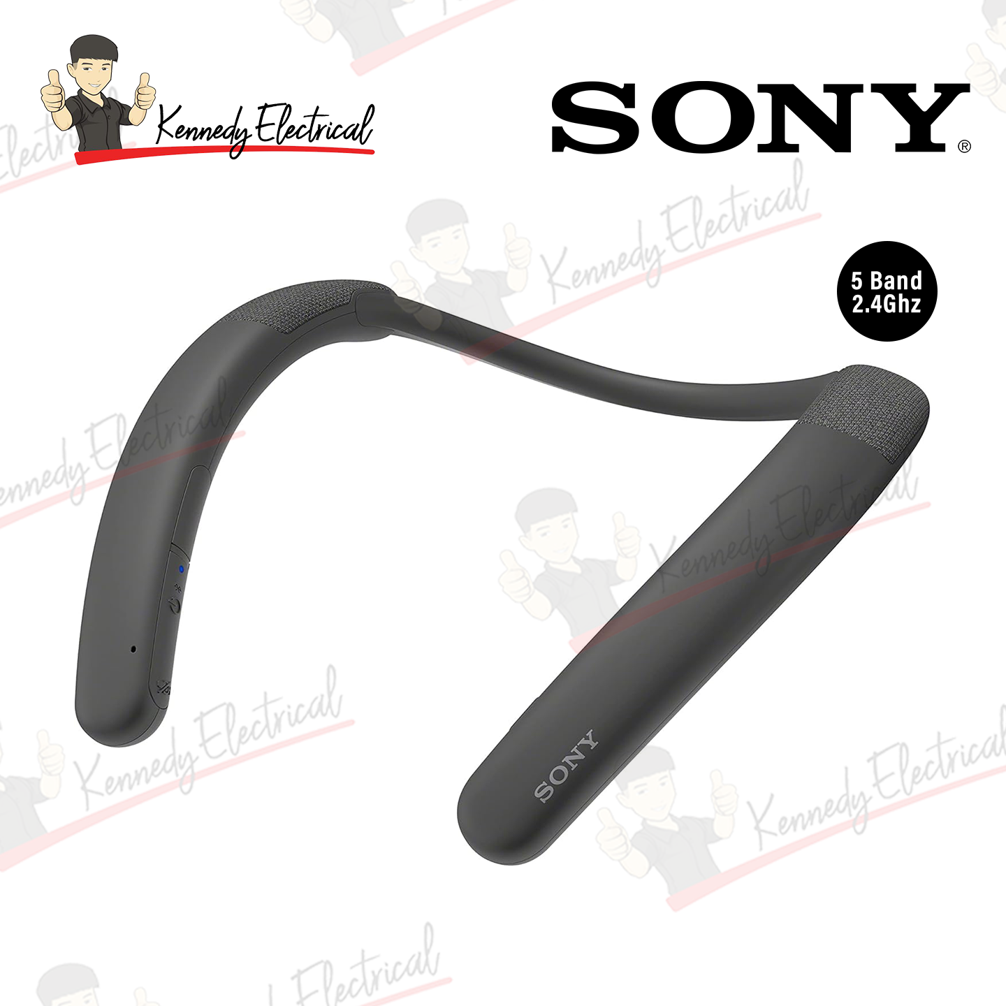 Sony Wireless Neckband Speaker Charcoal (SRS-NB10)