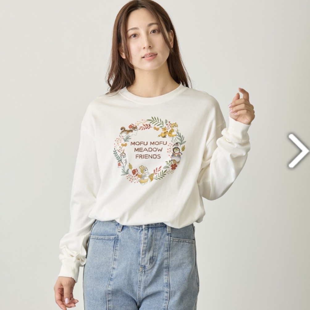 Mofusand 鯊魚貓 長tee｜預訂
