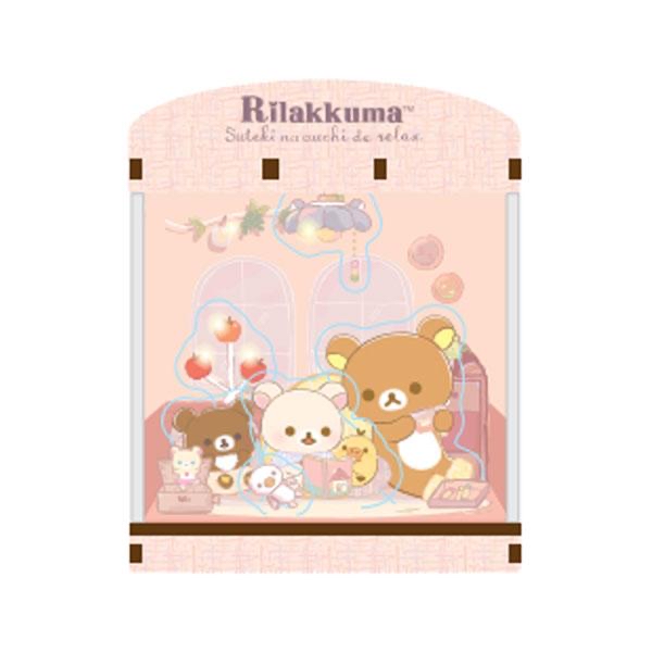 《預訂貨品》全新 RILAKKUMA  DIY微型發光場景盒