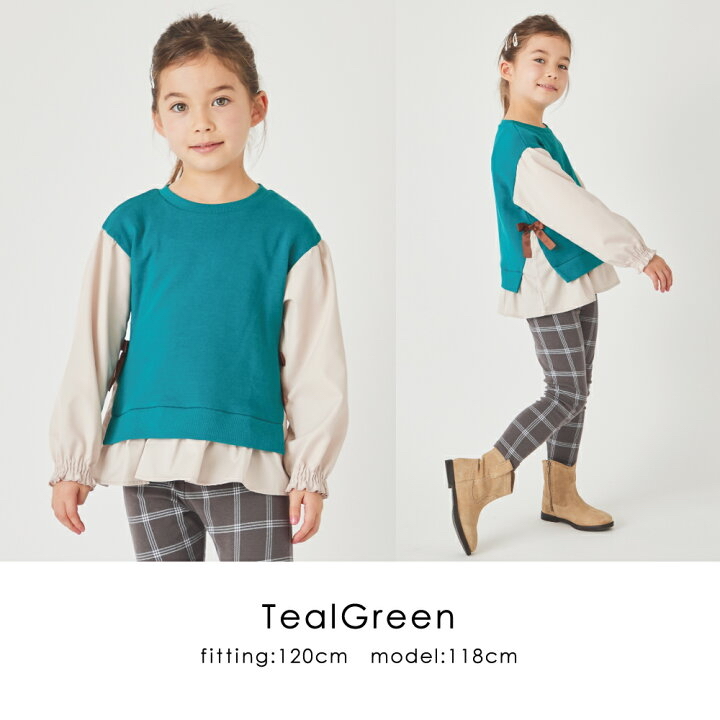 <🌟訂購🌟>ever closet假兩件蝴蝶裝飾圈地料長袖衫(223235009)