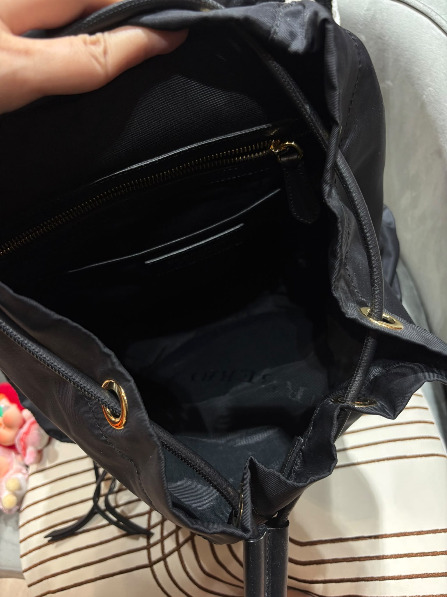 Burberry Nylon Backpack 100%Authentic, 98%New ✅Dust Bag