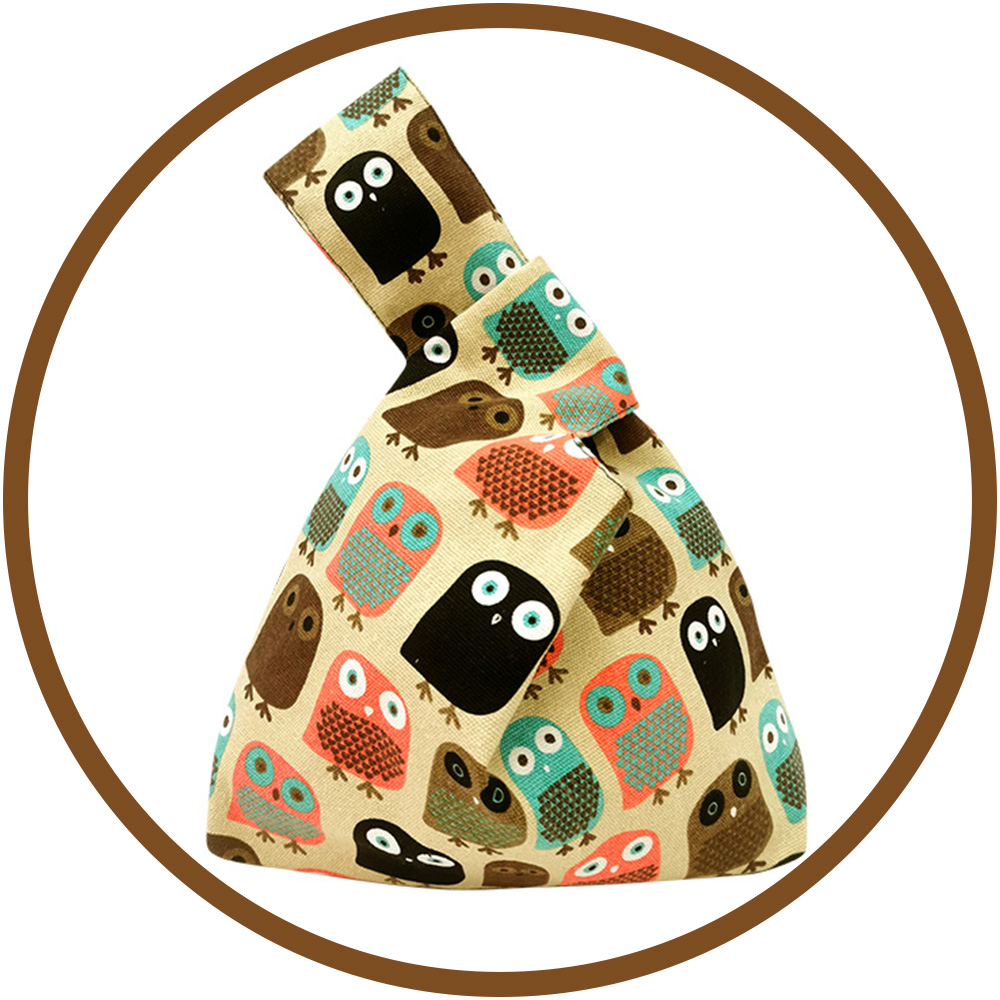 【可來兒】日式手挽袋-黃色