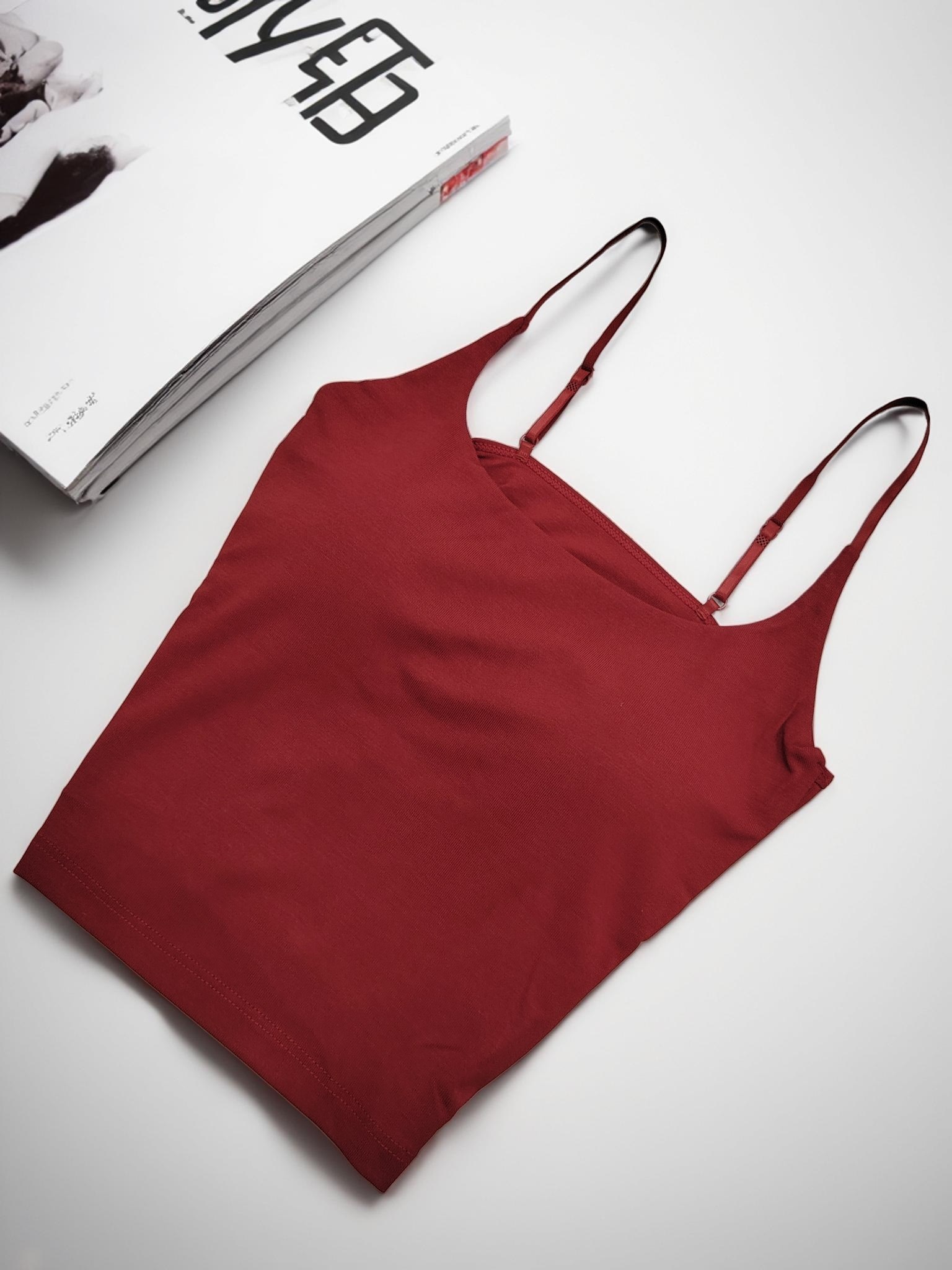 莫代尔吊带小背心