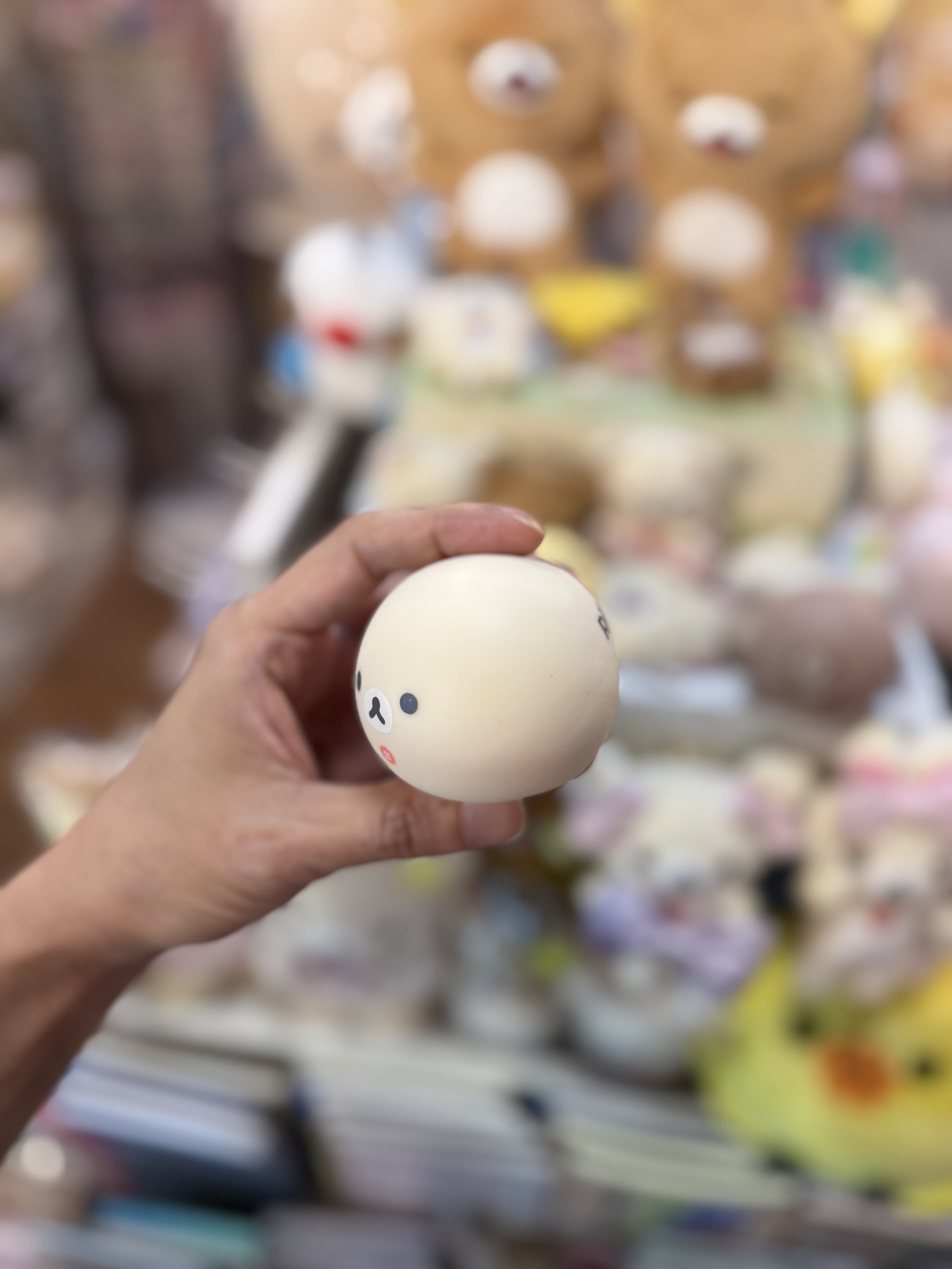 《現貨》全新日本扭蛋Rilakkuma減壓球
