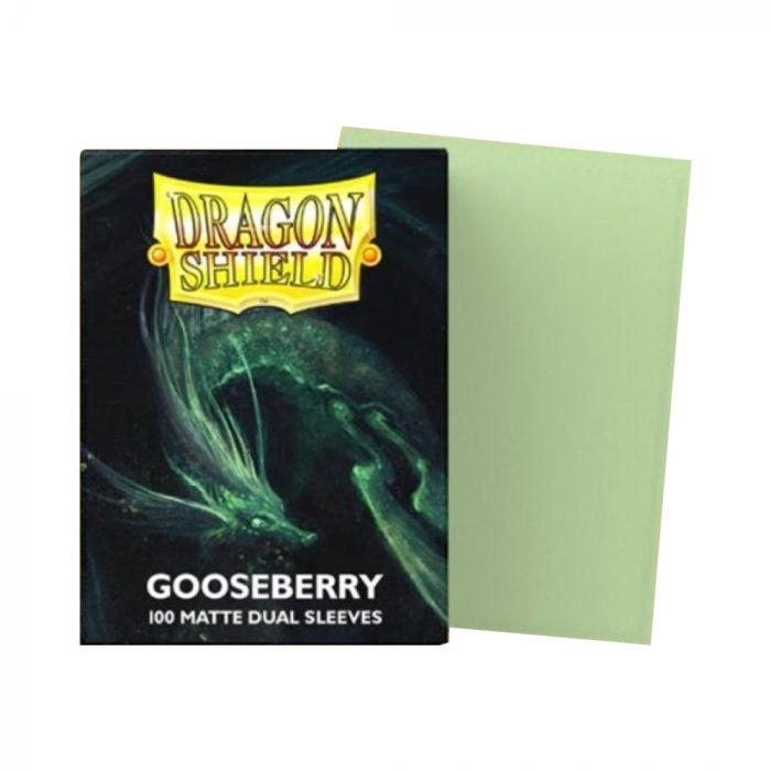 DRAGON SHIELD 100 MATTE DUAL Gooseberry