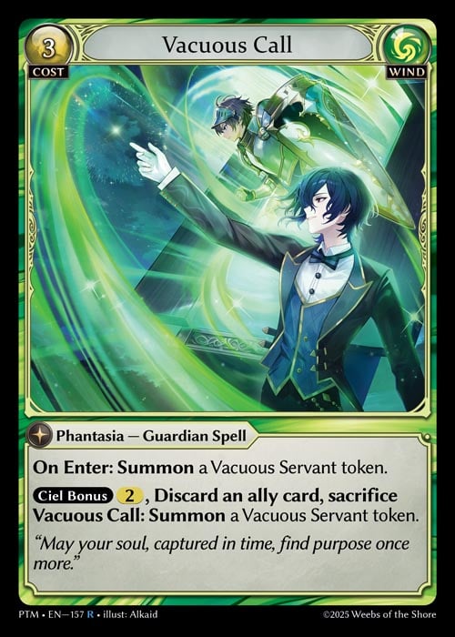 Vacuous Call / PTM-157 (R)